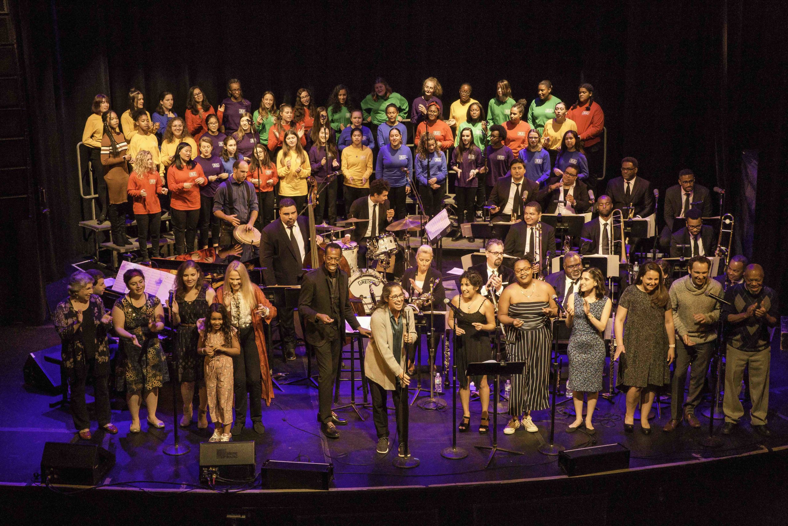 Performers at Can't Stop singing that song